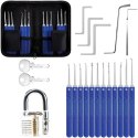 Zestaw narzędzi do otwierania kłódek - 17 el.