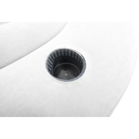 FOTEL DMUCHANY Z PODNÓŻKIEM DELUXE 125x100x85CM 22321