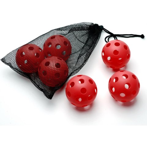 PIŁKA UNIHOC MECZOWA CZERWONA ENERO 6SZT