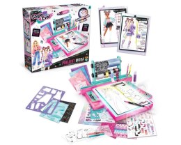 Zestaw kreatywny Projekt Moda z podświetlaną tablicą