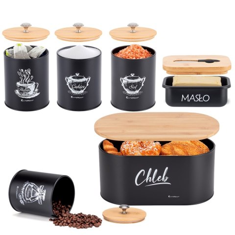 CHLEBAK Z ZESTAWEM POJEMNIKÓW I MASELNICZKA E-6079