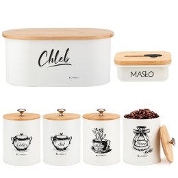 CHLEBAK Z ZESTAWEM POJEMNIKÓW I MASELNICZKA E-6080