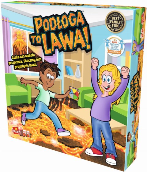 GRA PODŁOGA TO LAWA (PL) - podstawa - LUCKY DUCK GAMES