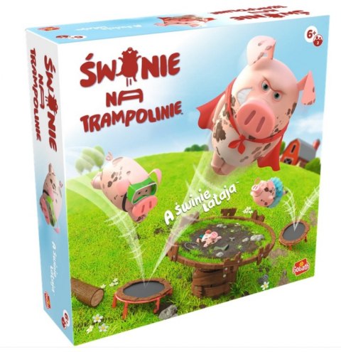 GRA ŚWINIE NA TRAMPOLINIE (PL) - podstawa - LUCKY DUCK GAMES