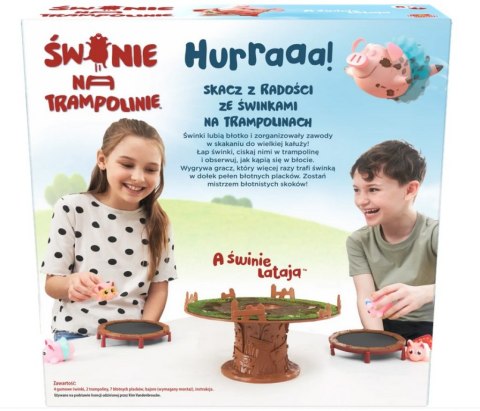GRA ŚWINIE NA TRAMPOLINIE (PL) - podstawa - LUCKY DUCK GAMES
