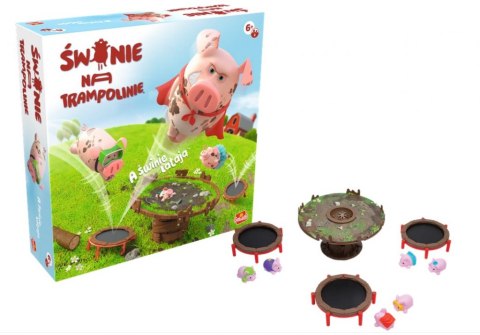 GRA ŚWINIE NA TRAMPOLINIE (PL) - podstawa - LUCKY DUCK GAMES