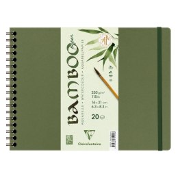 Szkicownik akwarelowy Bambusowy 21x16 cm