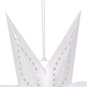 DEKORACJA PAPIEROWA GWIAZDA 50CM 7 RAMION BIAŁA