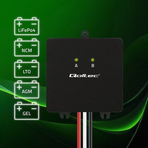 Balanser napięcia 24V do akumulatorów 2x12V | 5A | LiFePO4 AGM GEL