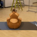 MATA DO JOGI I FITNESS TPE ANTYPOŚLIZGOWA CZARNO-NIEBIESKA ENERO FIT