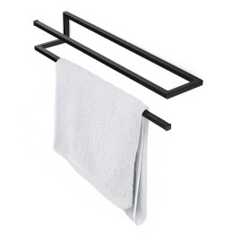 Wieszak ścienny na 2 ręczniki 60 cm