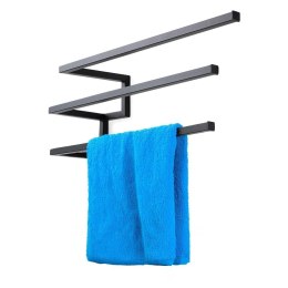 Wieszak ścienny na 3 ręczniki 65 cm