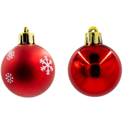 BOMBKA FORMÓWKA PLASTIKOWA BEZPIECZNA MIKOŁAJ CHOINKA 10SZT MICA