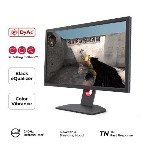 Monitor gamingowy BENQ XL2746K LED 1ms/240Hz/FullHD