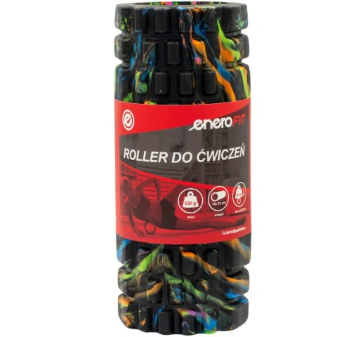 WAŁEK ROLLER DO ĆWICZEŃ CAMOUFLAGE 14x33CM ENERO FIT