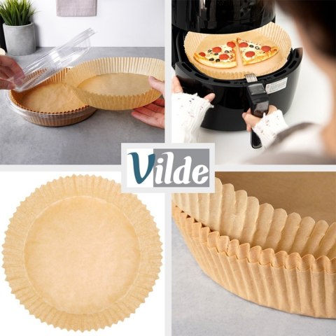 WKŁAD PAPIEROWY DO FRYTOWNICY OKRĄGŁY 19cm 50szt. 279048