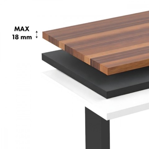 Biurko elektryczne ER-400B, regulacja