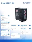 Komputer E-Sport GB550T-CR10 Ryzen 7 5800X/16GB/1TB/RX 9060 XT 16GB/W11H