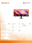 Monitor 29U511A-B 29 cali IPS UltraWide 21:9 WFHD
