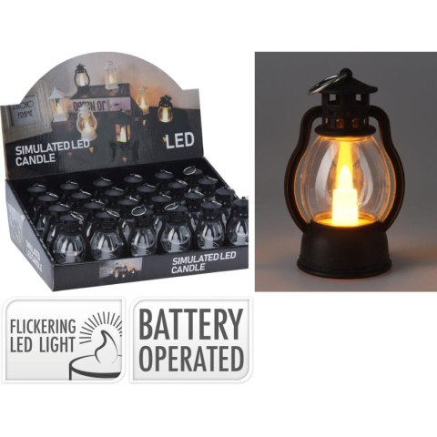 LATARENKA LAMPKA OLIWNA LED 9CM ŚWIECA TEA LIGHT