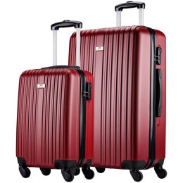 ZESTAW 2 WALIZEK 18 i 26 CALE SLAZENGER RED WINE