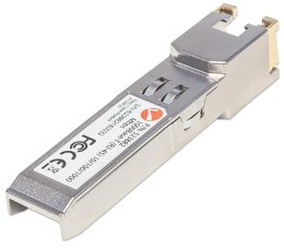 INTELLINET Moduł SFP RJ45 1G, 100 m, 1000Base-T, miniGBIC, MSA 523882