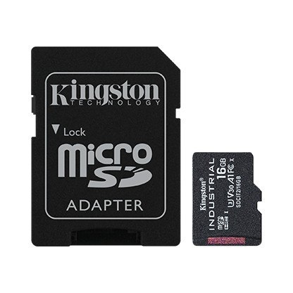 Karta pamięci microSD 16GB CL10 UHS-I Industrial