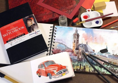 Szkicownik Alpha 19x19 cm 150gsm