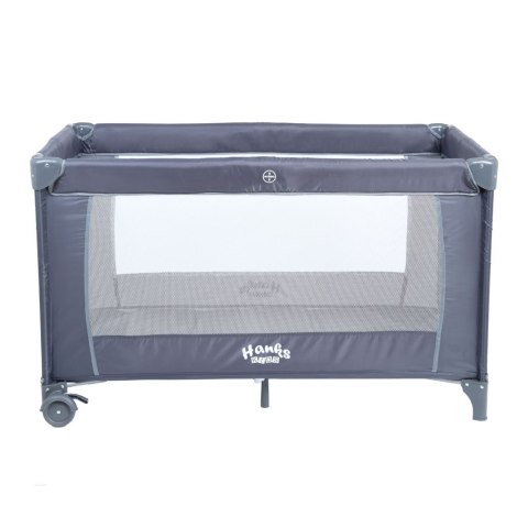 ŁÓŻECZKO TURYSTYCZNE SIMPLE DARK GREY HANKSKIDS