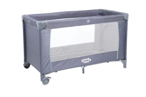 ŁÓŻECZKO TURYSTYCZNE SIMPLE DARK GREY HANKSKIDS