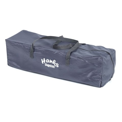 ŁÓŻECZKO TURYSTYCZNE SIMPLE DARK GREY HANKSKIDS