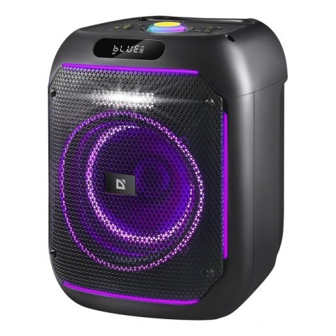 Głośnik bluetooth BOOMER 65W czarny podświetlenie LED