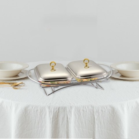 PODGRZEWACZ ŻAROODPORNY STOŁOWY 2x1,5L KLAUSBERG KB-7922