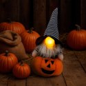 FIGURKA DEKORACYJNA NA DYNI 35CM LED HALLOWEEN POMARAŃCZOWY