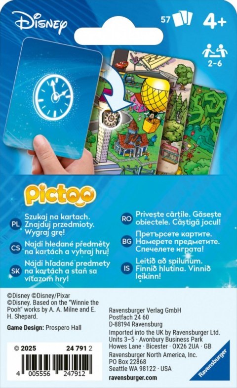 Gra karciana Pictoo Disney
