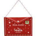 KOPERTA ŚWIĄTECZNA LIST DO ŚWIĘTEGO MIKOŁAJA FILCOWA 38x30CM SPECJAL DELIVERY