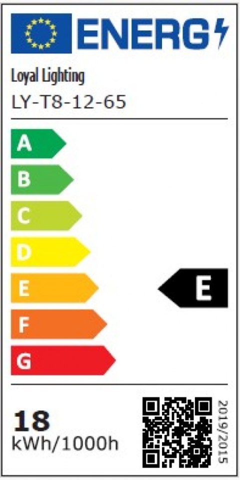 Tuba LED Loyal Lighting 120cm 6.5K 1900lm 18W