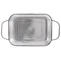 CEDZAK DURSZLAK KUCHENNY STALOWY NACZYNIE NA GRILLA ANETT 43X25X9CM ORION 124483