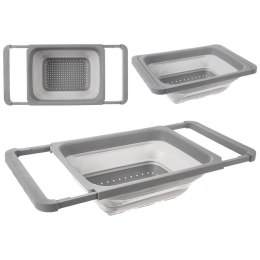 CEDZAK KUCHENNY SILIKONOWY SKŁADANY NA ZLEW DURSZLAK SITKO KEMP 39X26.5CM ORION 124482