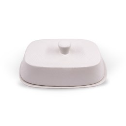 CERAMICZNA MASELNICZKA MASELNICA NA MASŁO MAESTRO WHITE MR-20002-45