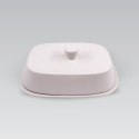 CERAMICZNA MASELNICZKA MASELNICA NA MASŁO MAESTRO WHITE MR-20002-45