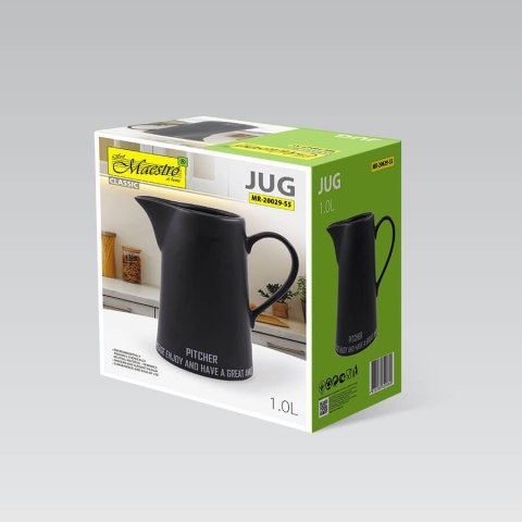 CERAMICZNY DZBANEK NA WODĘ MLEKO SOKI 1.0L MAESTRO ECO STYLE MR-20029-55