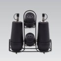 CERAMICZNY ZESTAW DO PRZYPRAW 5-ELE MAESTRO BLACK MR-20001-04S