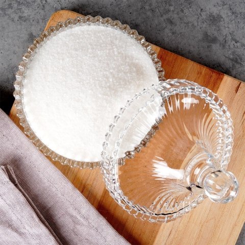 CUKIERNICZKA SZKLANA CUKIERNICA POJEMNIK NA CUKIER 250ML ALPINA 139442