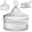 CUKIERNICZKA SZKLANA CUKIERNICA POJEMNIK NA CUKIER DUŻA 500ML ALPINA 139441