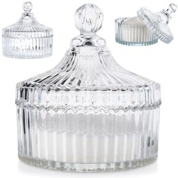 CUKIERNICZKA SZKLANA CUKIERNICA POJEMNIK NA CUKIER DUŻA 500ML ALPINA 139441