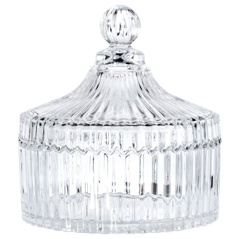 CUKIERNICZKA SZKLANA CUKIERNICA POJEMNIK NA CUKIER DUŻA 500ML ALPINA 139441