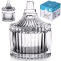 CUKIERNICZKA SZKLANA CUKIERNICA POJEMNIK NA CUKIER MAŁY 80ML EXCELLENT HOUSEWARE 139430
