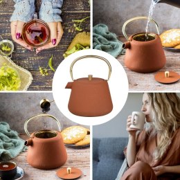 CZAJNICZEK ŻELIWNY ZAPARZACZ DO HERBATY KAWY 1.0L KINGHOFF KH-1934