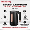 CZAJNIK ELEKTRYCZNY BEZPRZEWODOWY 1.7L CZARNY KLAUSBERG KB-7889
